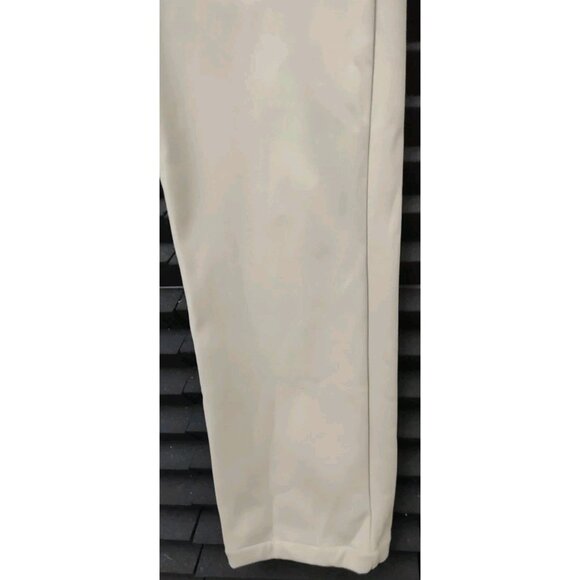 Maelreg Pro Flex Pants Men 38x30 Performance Golf Wicking Stretch Beige/Olive - Picture 2 of 13